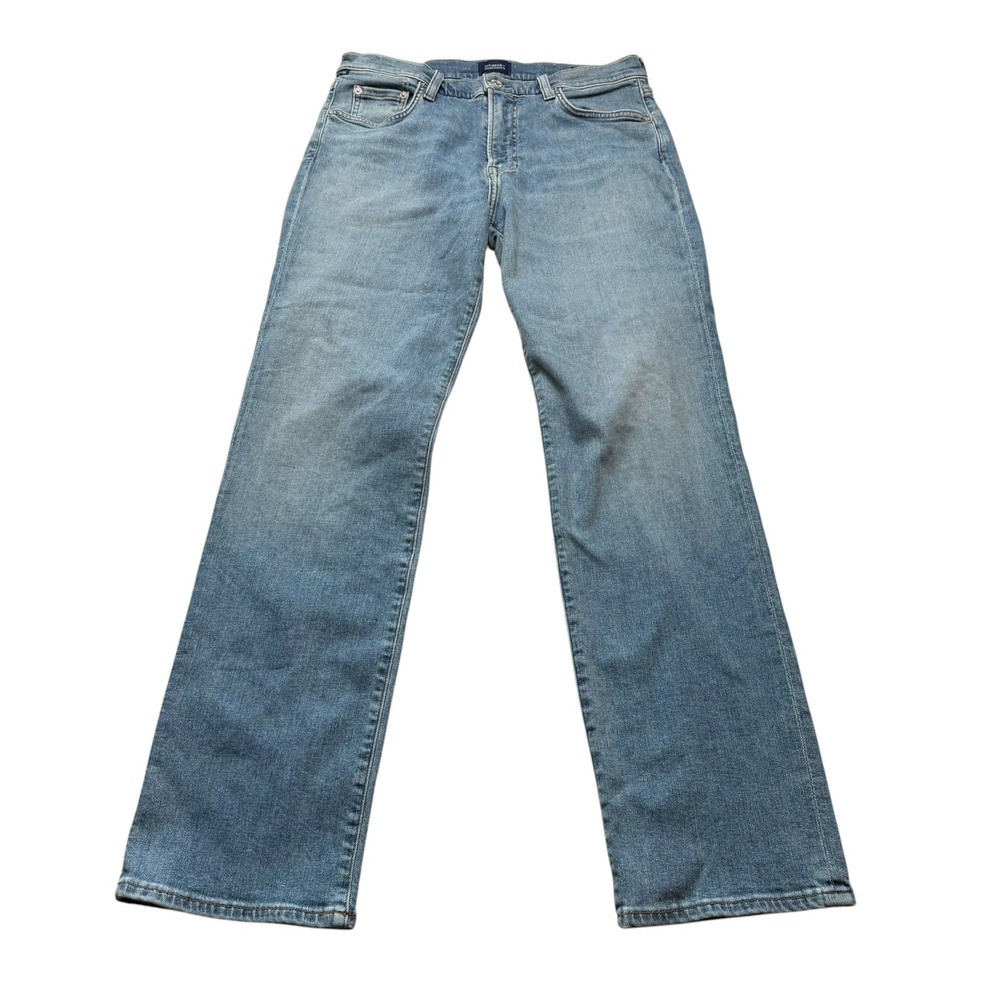 CITIZENS OF HUMANITY Sid Jeans Light Blue Straight Leg Men's Size 30 Denim